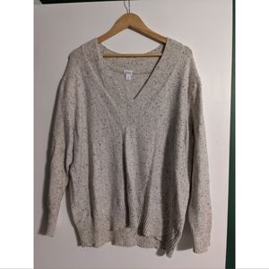 Comfortable and soft grey sweater